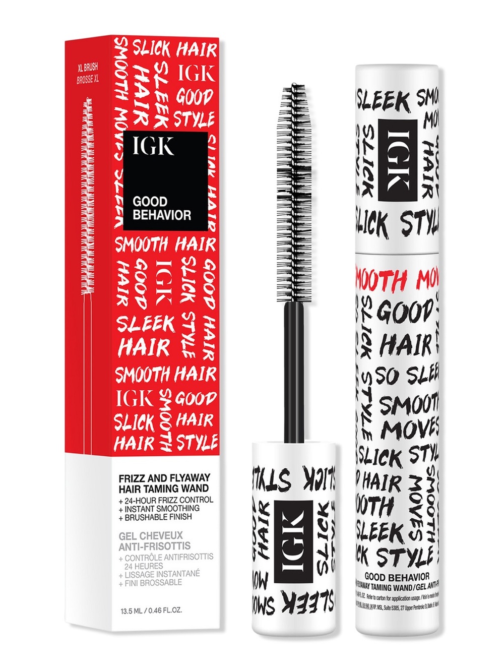IGK NIB Good Behavior Frizz/Flyaway Lightweight Gel Hair Taming Wand $24 Retail